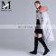 2017 Hot Sale Fashion Ladies Slim Fit Down Coat With Belt New Design Popular Long Coats Women