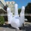 best selling giant customized white swan/cygnet with wing inflatable