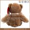 Factory-Direct Premium 25cm brown with bow teddy bear plush stuffed animal