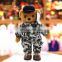 hansome army uniform dressed plush stuffed teddy bear toys