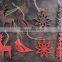 Wooden ornaments Hanging Tags Gift Embellishments Christmas Decorations
