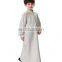 Muslim kids dress abaya polyester and cotton fabric in dubai araba islamic baju clothing muslim maxi dress