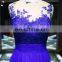 China supplier night ball gown evening dress with embroidered breast flower