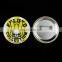 good advertising custom tinplate metal badge pin