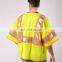 EN471 standard fashion reflective vest high visibility work wear reflective vest