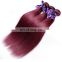 Freya Hair Cheap Virgin Brazilian Human Hair burgundy red color brazilian virgin hair extension