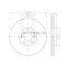 Korea car spare parts front brake disc rotor 51712-2T100 for Hyundai