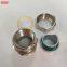 BRASS 304 STRAIGHT FEMALE CONNECTOR CNC MACHINED