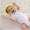 Feather silk floss Breathable baby flat head non-toxic custom cover memory baby pillow