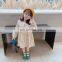 Children's Clothing Ins2020 Girls Skirt Autumn Children's Long-sleeved Skirt Big Children's Lapel Dress