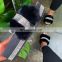 2020 New Thick bottom slippers Women's faux fur diamond slippers Flat Outdoor Platform Shoes women's sandals