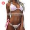 Women Bikini Crystal Rhinestones Glitter Diamond Gems Swimwear Women Bikini Set Beach Bathing Suit Push Up Brazilian Suit