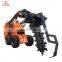 Hysoon diesel engine mini skid steer loader with attachments