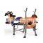 Multipurpose gym equipment adjustable incline bench for gym