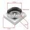 GUIDA 726122 New Smart 115mm Square Floor Grate drainer Tile insert Brass Chrome Waste Drain