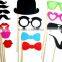 cheap high quality funny mask beard wedding party happy birthday photography photo decoration