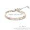 Popular stardust bracelet girls bracelet hand women XE09-0118