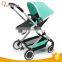 Travel System Jogging Baby Stroller With Back Wheel Suspension