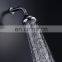 Full chrome ABS 5-function luxury high pressure shower spa fixed shower head