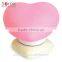 Semk sweet gifts heart shaped desktop led night light for lovers