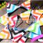 Colorful Chervon Flag DIY Garland Fabric Bunting Party Bunting Baby PL020