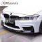 Pp Material 3 Series F30 M3 Exterior Body Parts Car Splitter Bumper Shovels Diffuser Spoiler Accessories Lip Protector