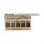 Customized luxury natural color handmade paulownia wooden gift box with sliding lid