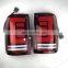 Smoke & Red Color Rear Lamp Led Tail Lights For Amarok 2011-2020 Pickup Car
