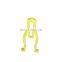 JZ Auto Plastic Clips Car Fasteners Auto Yellow Strut Clips Car Body Fasteners