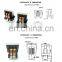 Common Mode Choke Power Inductor With Pin Inductor UU Type