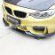 Carbon Fiber F8x M3 Car Front Bumper Lip for BMW F80 M3 F82 F83 M4 14-19 3PCS/SET