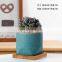 New practical stoneware succulent flowerpot ceramic green plant vase