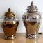 jiangxi jingdezhen yilu factory direct gold and silver unpainted ceramic jar