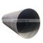 high quality spiral welded steel pipe large diameter pipe price ms ssaw pipe