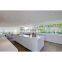 Stand Size Modern MDF Flat Pack Kitchen Cabinets with Island in Foshan China