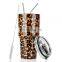 30 oz custom blank sublimation stainless steel insulated vacuum tumbler with straw