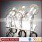 Clear 3-Tiers Bracelet Desktop Stands Display Clear Acrylic Tube Bangle Display Racks