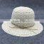 C67510A ladies lace bow straw hat sun hat for lady