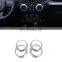 12PCS Silver Full Set Car Accessories Interior Decoration Trim Kit For Jeep Wrangler JK