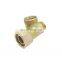 High Quality Pipe FittingTee Supply Haihuan Carbon Steel Copper Brass Union Pipe Fitting Nipple TEE
