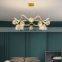 New Scandinavian Star Crown Living Room Lamp Restaurant Creative Net Red Bubble Bedroom Chandelier