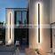 Modern Led Linear Wall Lights Villa Hotel Garden External Mounted Linear Wall Lights Project