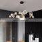 Modern LED Pendant Light Living Room Bedroom Fashion Ceiling Chandelier Indoor Decor Glass Ball LED Pendant Lights
