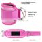 Custom Adjustable Pink Black Gym Neoprene PU Leather Ankle Straps For Cable Machines