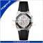 Japan Movement Diamond Unisex Watch With Chronograph Function