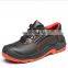 high quality  fashion genuine leather black  steel  esd  safety shoes