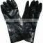 Fishing Thermal Oil Field Warm Cassimere Lined Cold Proof Blue Sandy PVC Glove, Hand Gloves, Rubber Glove