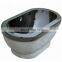 hot sale double apron bathtub, travertine bathtub