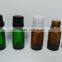 new arrival 10ml green glass essential oil bottle