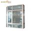 new design Courtyard casement window tempered glass aluminium alloy Swing window